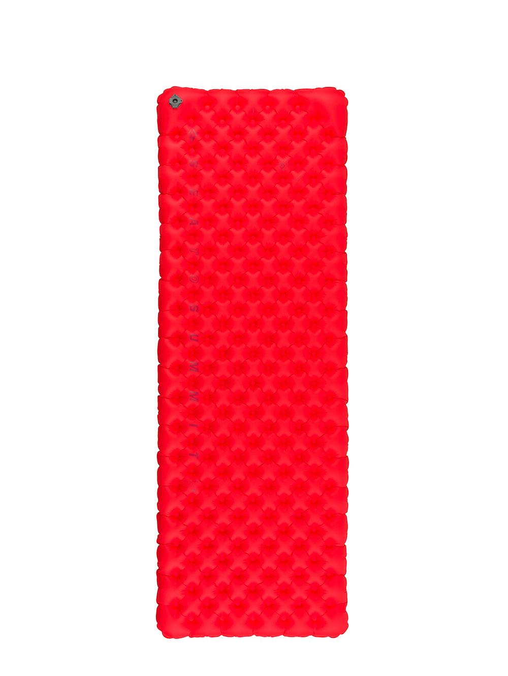 Air Sprung Comfort Plus XT Insulated Mat Rectangular Wide килимок надувний 80mm (Red, Regular), фото